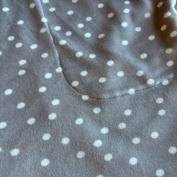 Soma Soft Gray Polka Dot Pajama Set - Picture 6 of 9